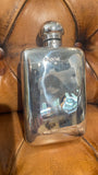 Antique Hip Flask in Sterling Silver