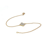 Single Clover Diamond Sweet Alhambra Bracelet