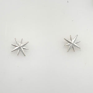 Sterling Silver Star Earring