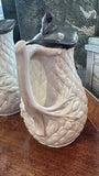 Antique Celadon Parian Ware Jug - Medium