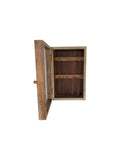 Wooden Glass Key Box