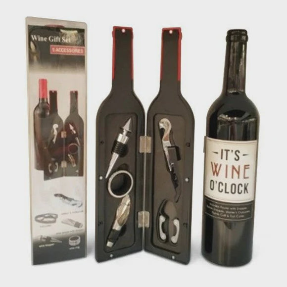 Wine Tool Gift Set in Wine Bottle