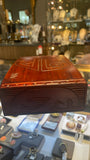 Air New Zealand carved wooden kauri box