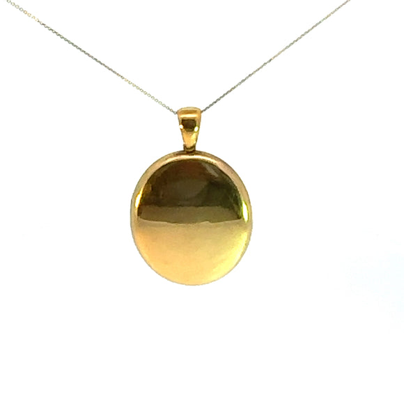 Victorian Oval Locket in 15ct Gold