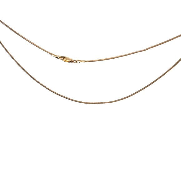 Snake Chain In 9ct Yellow Gold