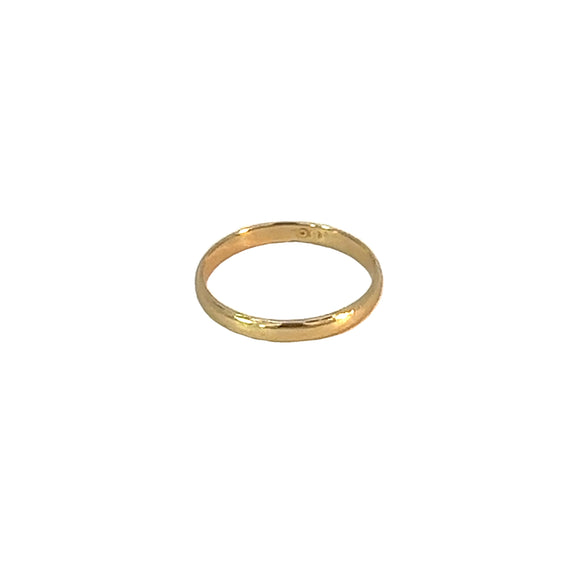 18ct Gold Band Ring