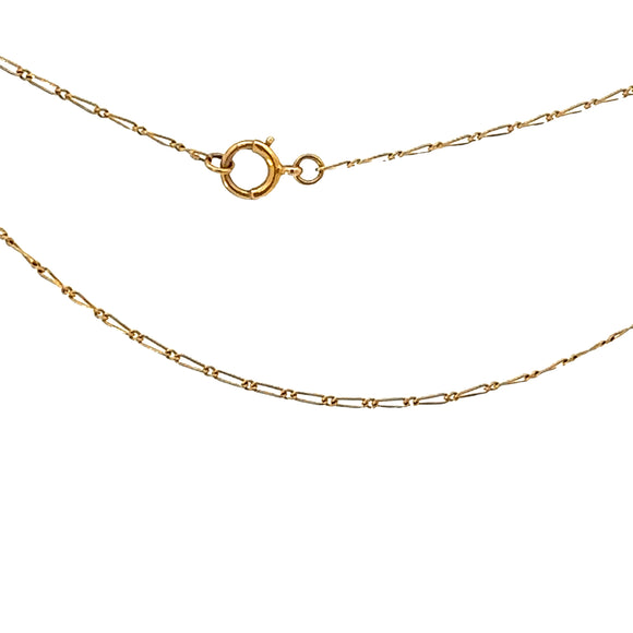 Antique Figaro Chain in 15ct Yellow Gold