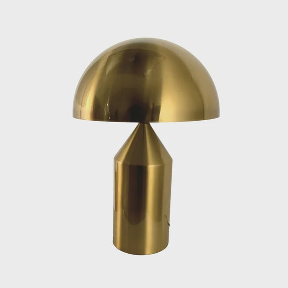Brass Finish Dome Lamp