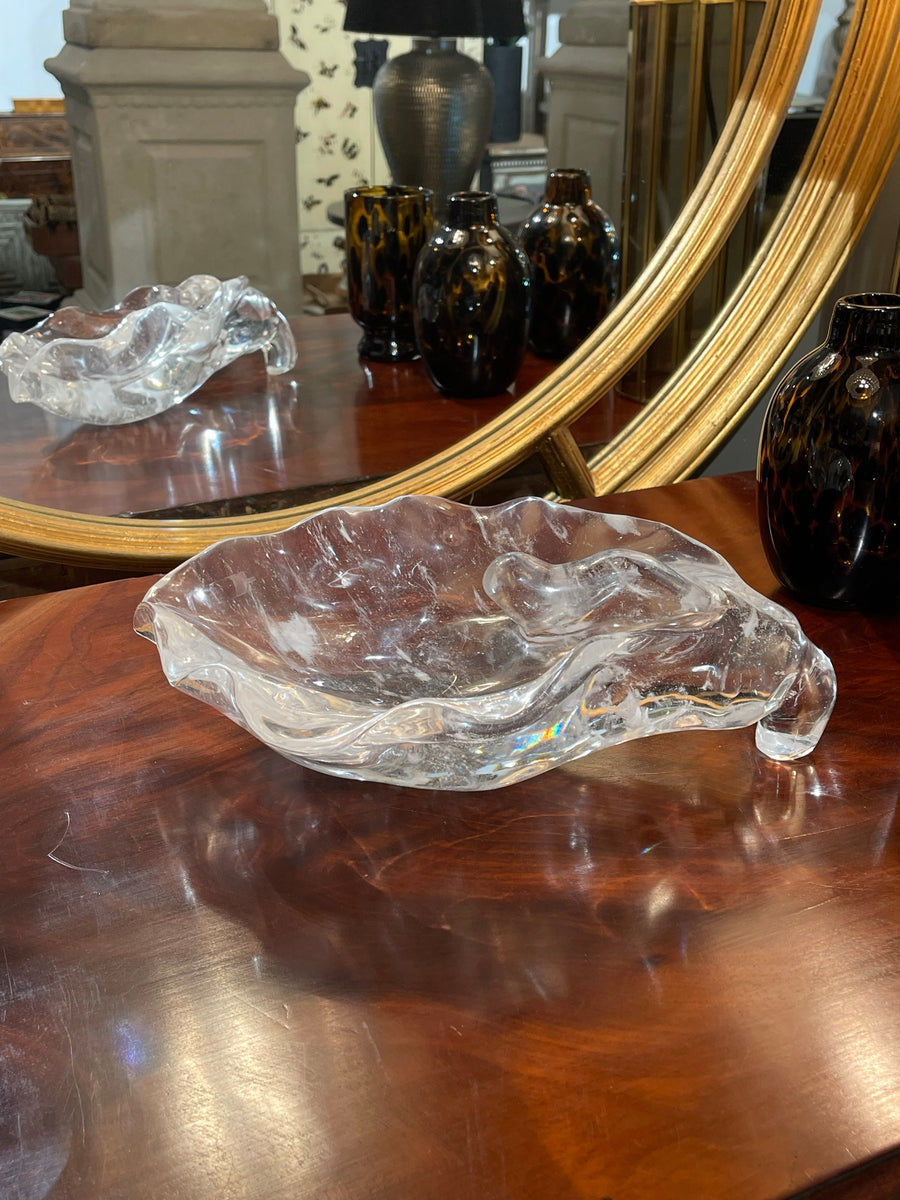 Glass Lily Bowl Jems of Remuera