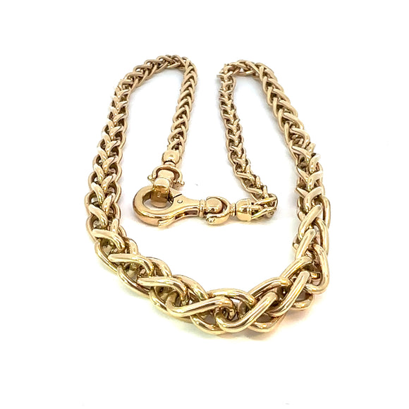 Heavy Curb Rope Link Chain Necklace