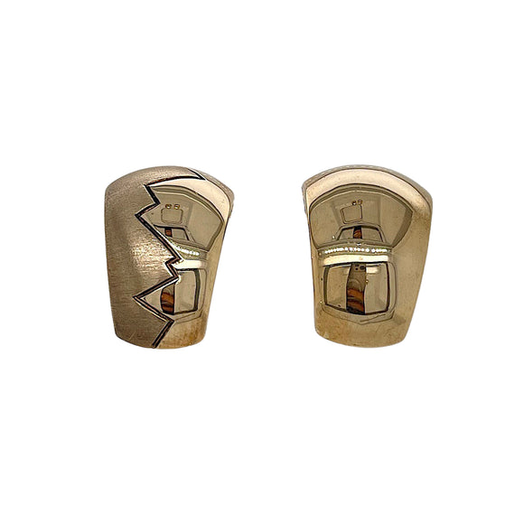 9ct Yellow Gold Clip On Earrings
