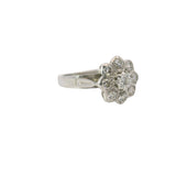 Vintage Diamond Cluster Ring