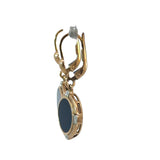 Onyx Diamond Drop Earrings