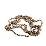 Rose Gold 9ct Belcher Muff Chain Necklace