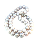 Freshwater Grey Pink Pearl Necklace