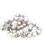 Freshwater Grey Pink Pearl Necklace