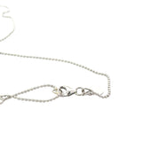 18ct White Gold Ball Chain