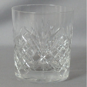 Double Old Fashioned Crystal Glasses