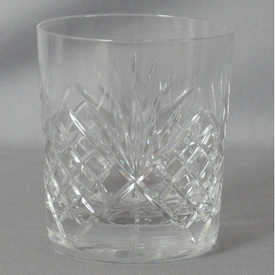 Double Old Fashioned Crystal Glasses