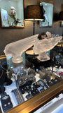 Art Deco Glass Mascot Figurine - Spirit of the Wind