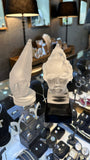 Art Deco Glass Mascot Figurine - Spirit of the Wind