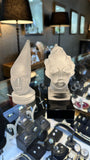 Art Deco Glass Mascot Figurine - Spirit of the Wind