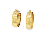 9ct Gold Filled Hoop Earrings