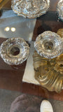 Antique  Silver Candlesticks