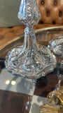 Antique  Silver Candlesticks