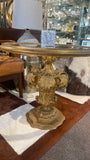 Gilded Circular Side/Coffee Table