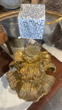 Gilded Circular Side/Coffee Table