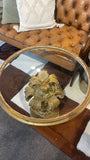 Gilded Circular Side/Coffee Table