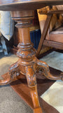 Victorian Walnut Folding Top Card Table
