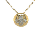 Diamond Alhambra Necklace