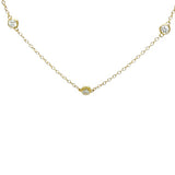 Dainty Diamond Bracelet in 18ct Yellow Gold