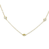 Dainty Diamond Bracelet in 18ct Yellow Gold