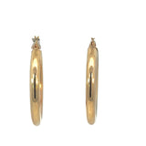 Hoop Earrings in 9ct Yellow Gold