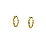 Ball Huggie Earrings in 9ct Yellow Gold