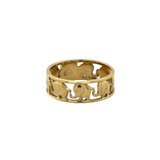 Elephant Band Ring