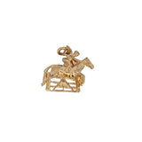 Equestrian Charm in 9ct Yellow Gold