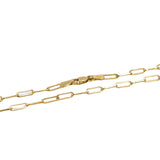 Fine Oblong Trace Necklace in 18ct Yellow Gold
