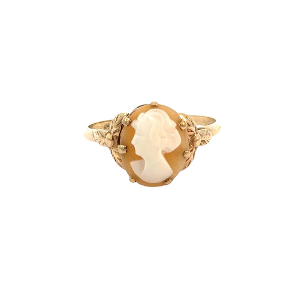 Vintage Cameo Ring in 9ct Gold