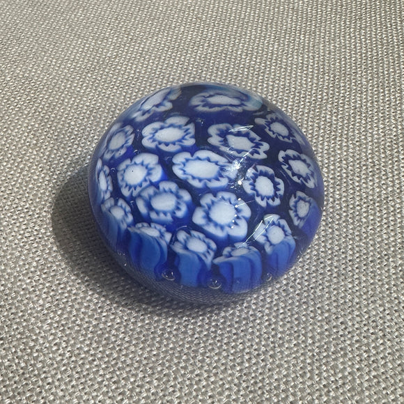 Millefiori Glass Paperweight - Small
