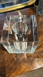 Crystal Cube Vase - Small