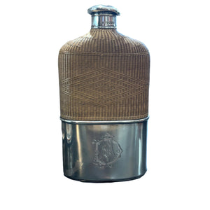 Victorian Sterling Silver Flask