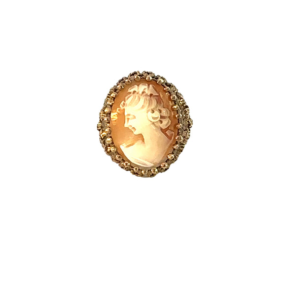 Vintage Cameo Cocktail Ring