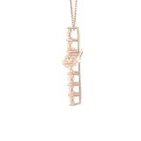 Tiffany & Co Diamond Cross Pendant