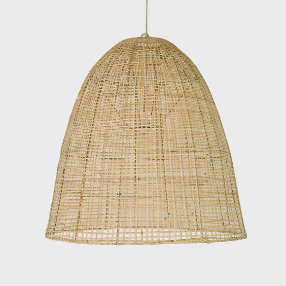 Natural Rattan Domed Lightshade