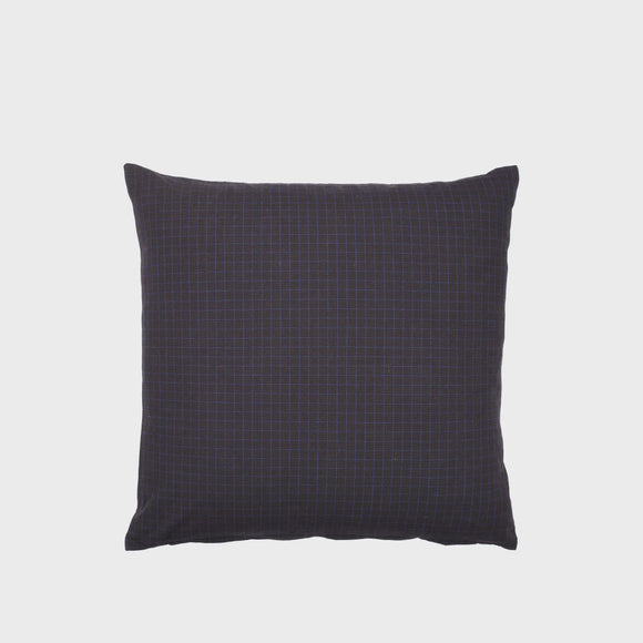 Black and Intense Blue Cushion