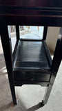 Chinese Black Lacquered Side Cabinet